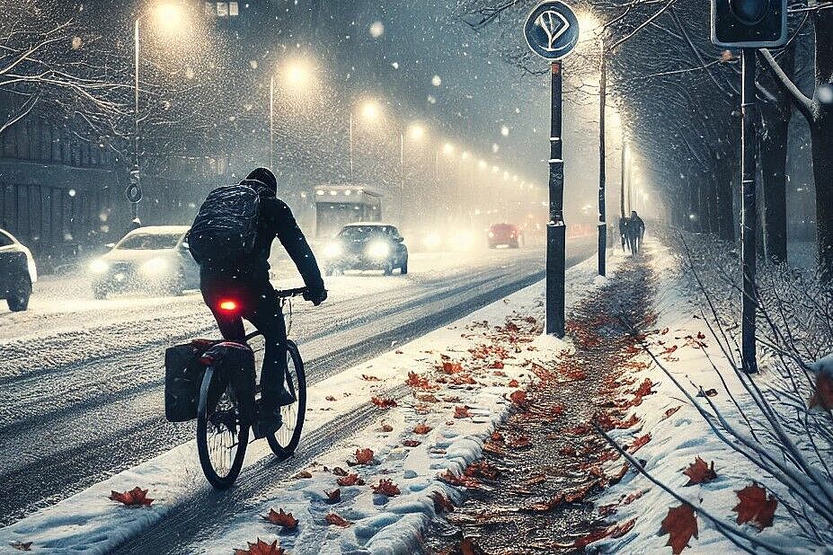 Winterradwege ...