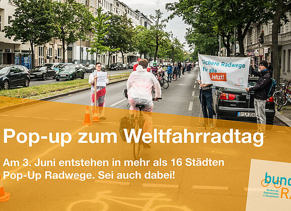 "Human Protected Bikelane", Kaiser-Friedrich-Str, Berlin Charlottenburg, 23.5.2020