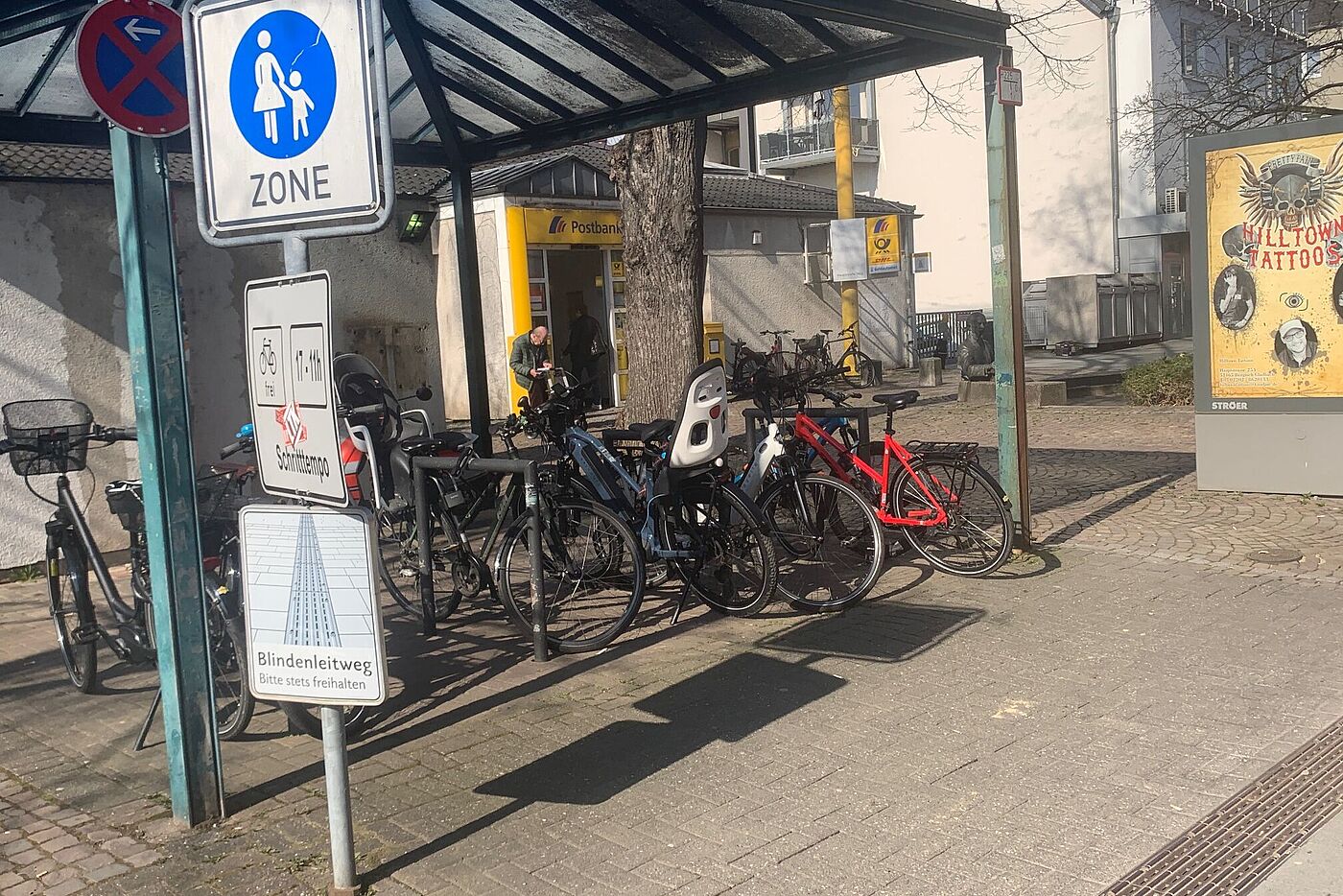 Bild_6b Postamt vor der Fussgängerzone Bergisch Gladbach