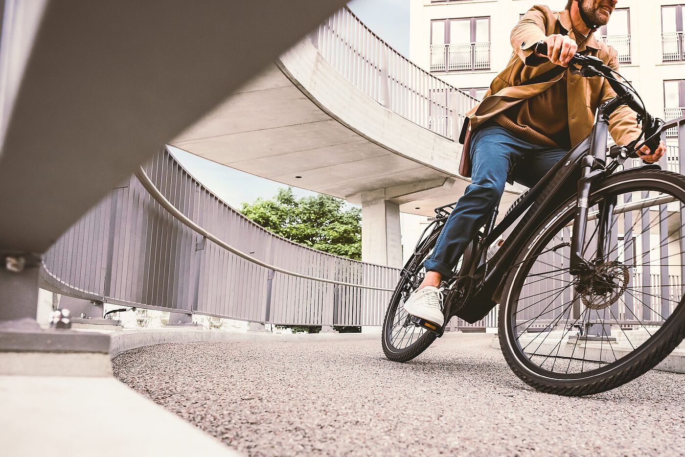 Ein brose bike in Aktion